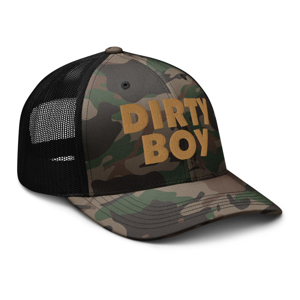 DB CAMOUFLAGE TRUCKER HAT