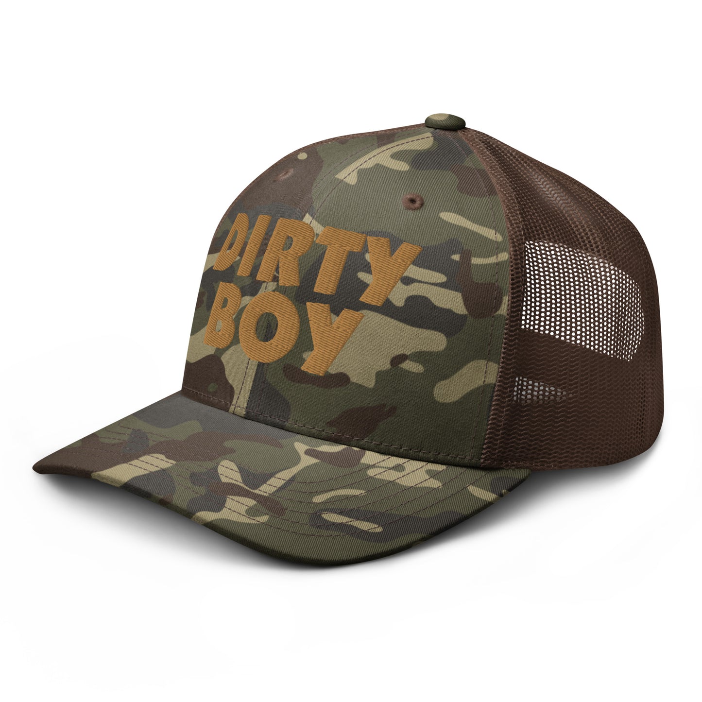 DB CAMOUFLAGE TRUCKER HAT