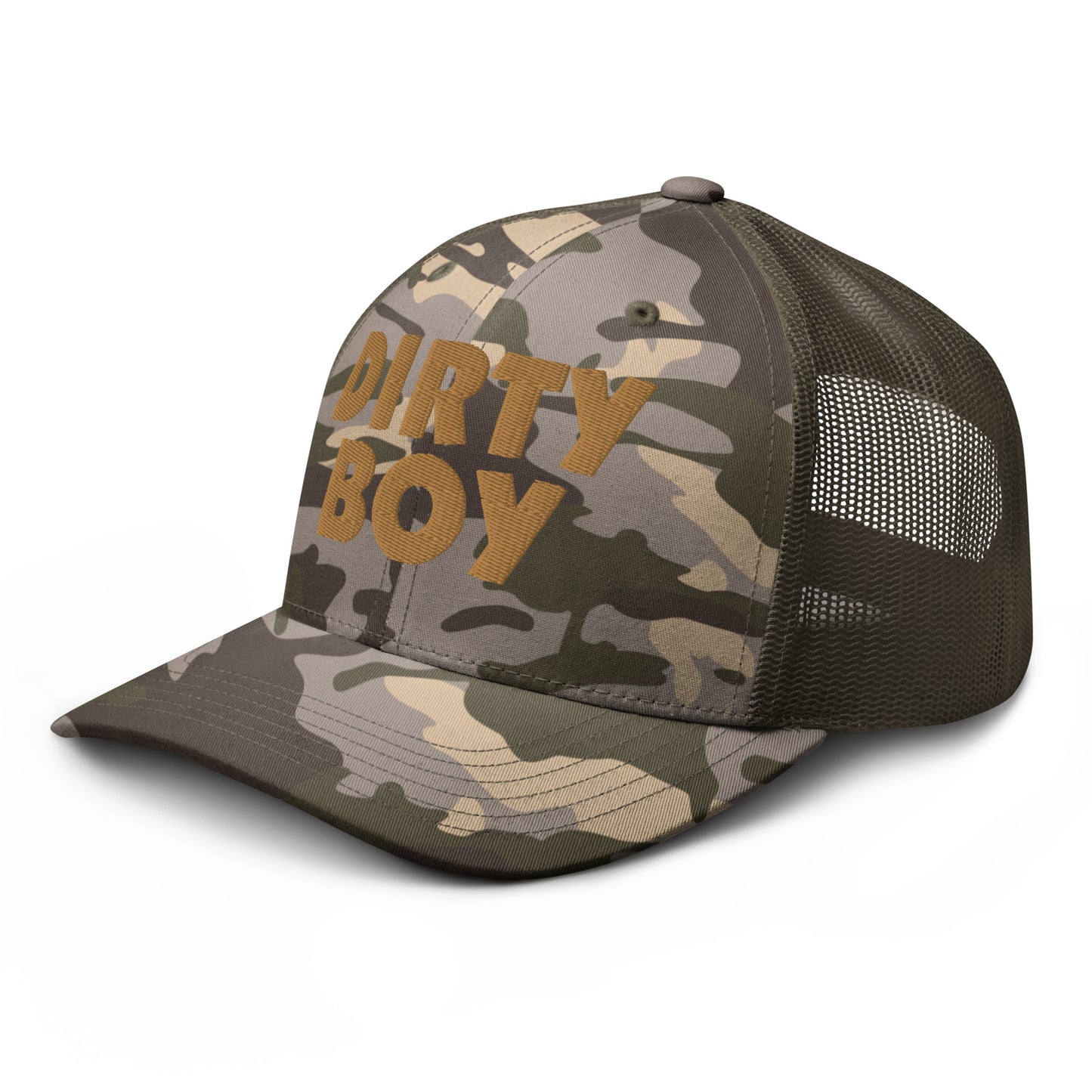 DB CAMOUFLAGE TRUCKER HAT